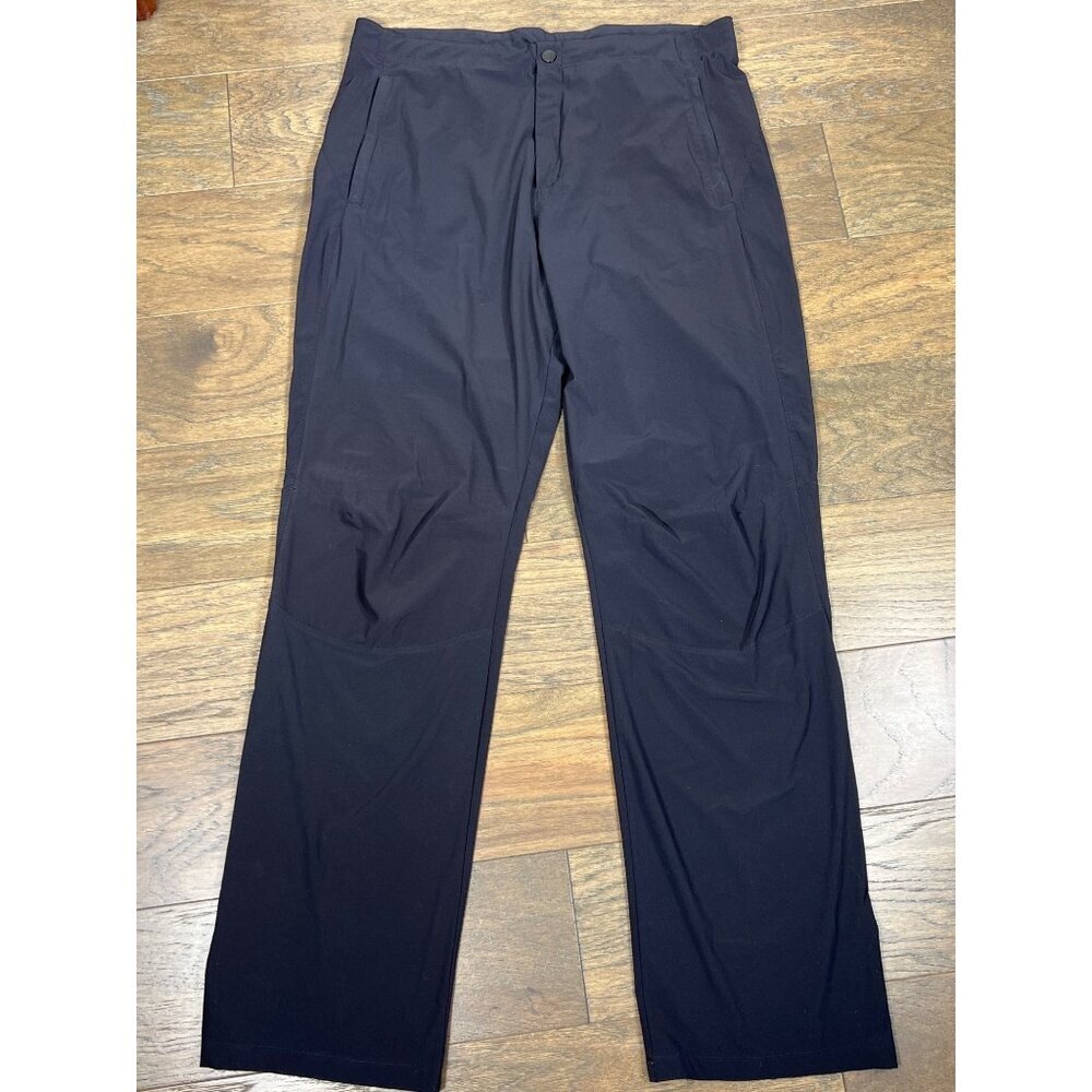 PASKHO Lightweight Travel Pants Straight Leg Gray Sz L NWOT